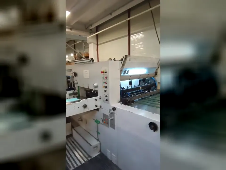 Yaldız makinesinin çalışma kaydı