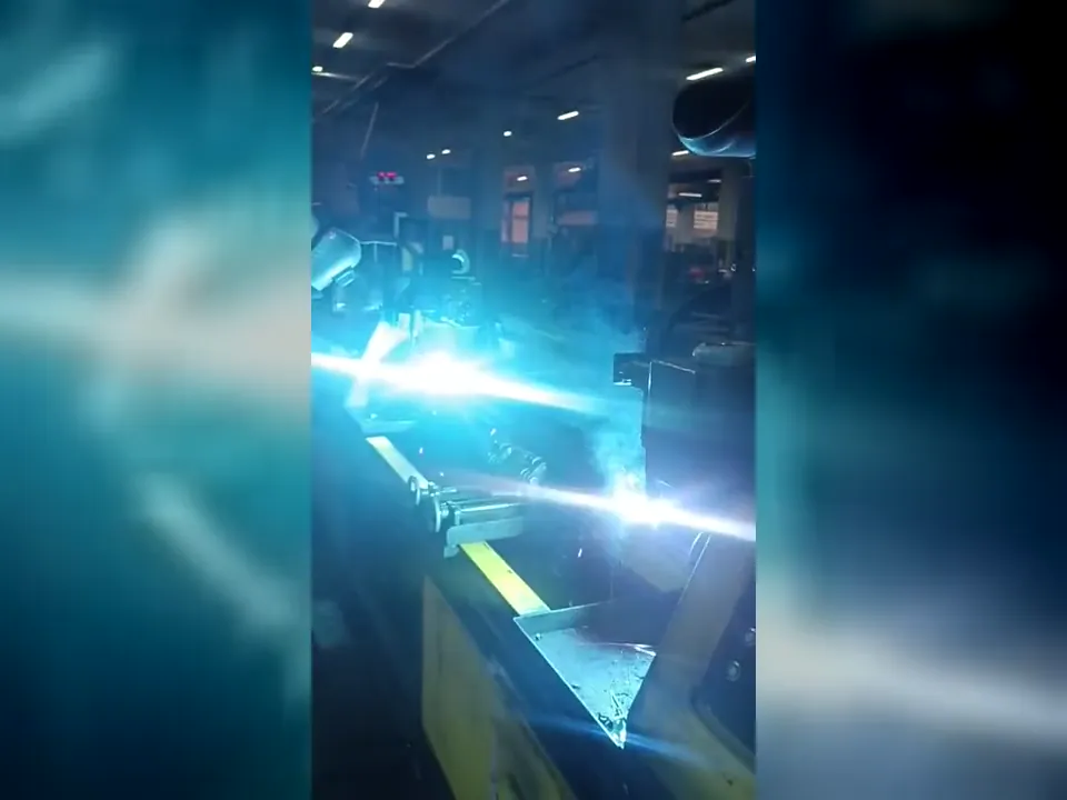 Otomatik boru kaynak makinesinin çalışma çevrimi